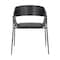 Armen Living Bronte Wood and Metal Contemporary Dining Room Chairs, PK2 LCBRSIBLGR - alternate 6